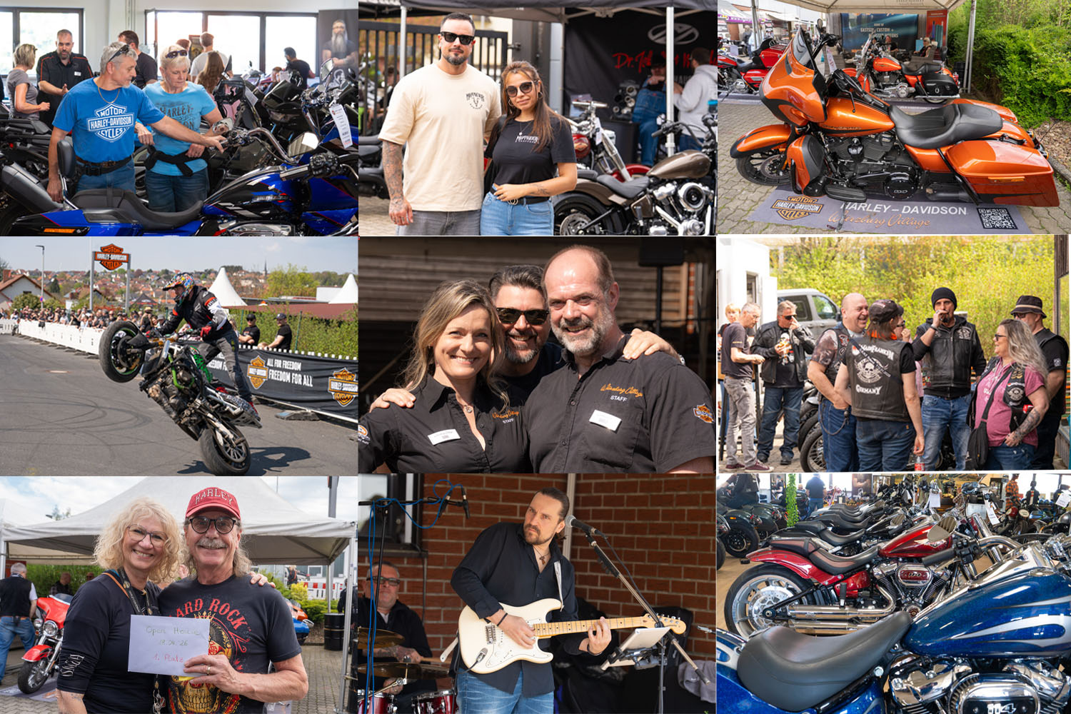 Open House bei Harley Davidson Würzburg Village am 18.04.2026