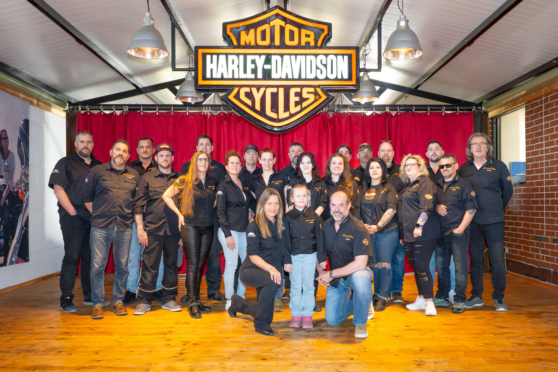 Das Team von Harley Davidson Würzburg Village